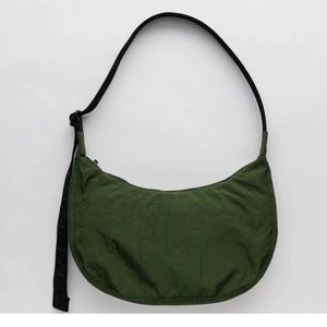BAGGU | Green Crescent Bag